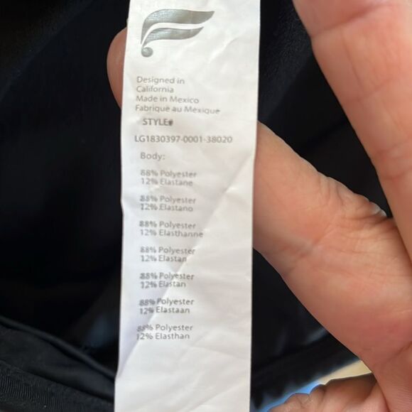 fabletics leggings size XS Gently used Black - Picture 3 of 4